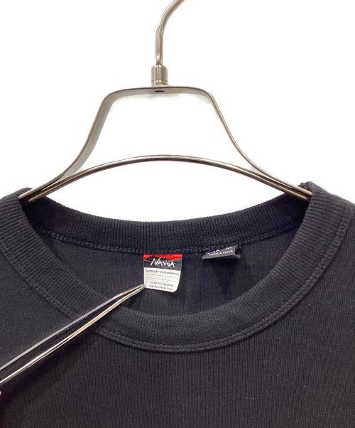 NANGA（ナンガ）NANGA (ナンガ) 半袖カットソー ブラック サイズ:Ｌの古着・服飾アイテム