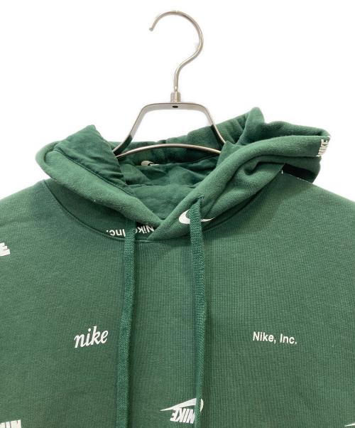 NIKE（ナイキ）NIKE (ナイキ) パーカー グリーン サイズ:Mの古着・服飾アイテム