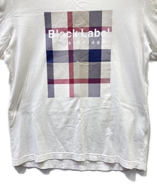 BLACK LABEL CRESTBRIDGE（ブラックレーベル クレストブリッジ）BLACK LABEL CRESTBRIDGE (ブラックレーベル クレストブリッジ) 半袖カットソー ホワイト サイズ:Mの古着・服飾アイテム