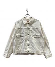FREAK'S STORE×TOWN CRAFT（フリークスストア×タウンクラフト）の古着「別注デニムジャケット」｜アイボリー