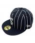 New Era（ニューエラ）の古着「Devil S Logo CAP」｜ネイビー×ホワイト