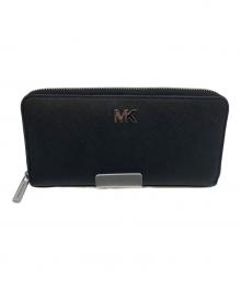 MICHAEL KORS（マイケルコース）の古着「ラウンドファスナー財布」｜ブラック