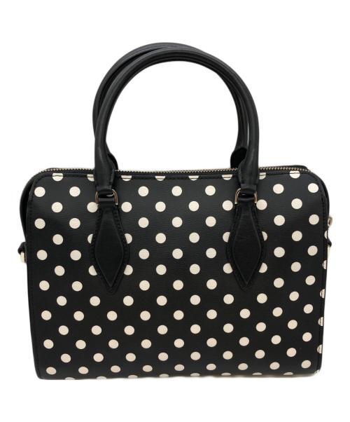 Kate Spade（ケイトスペード）Kate Spade (ケイトスペード) Disney (ディズニー) ハンドバッグ ブラック×ベージュの古着・服飾アイテム