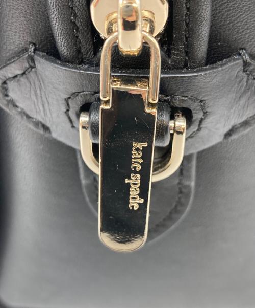 Kate Spade（ケイトスペード）Kate Spade (ケイトスペード) Disney (ディズニー) ハンドバッグ ブラック×ベージュの古着・服飾アイテム