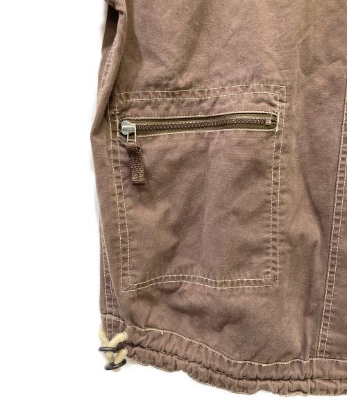 OLD GAP（オールドギャップ）OLD GAP (オールドギャップ) コットンアノラックパーカー ブラウン サイズ:Ｍの古着・服飾アイテム