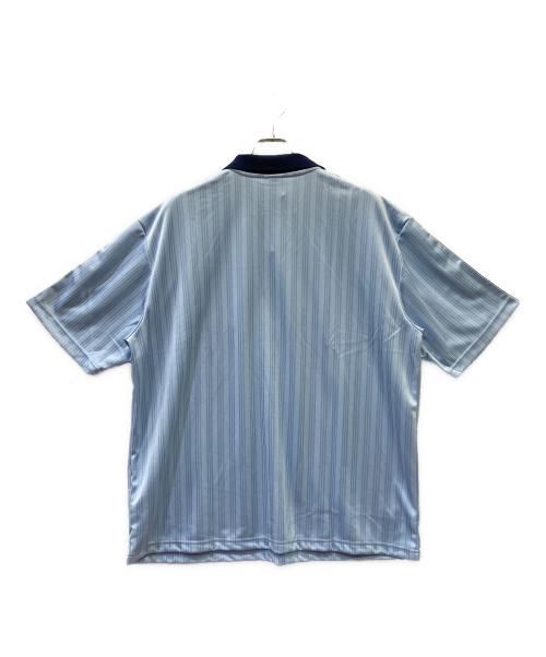 adidas（アディダス）adidas (アディダス) 半袖カットソー スカイブルー サイズ:２XL 未使用品の古着・服飾アイテム