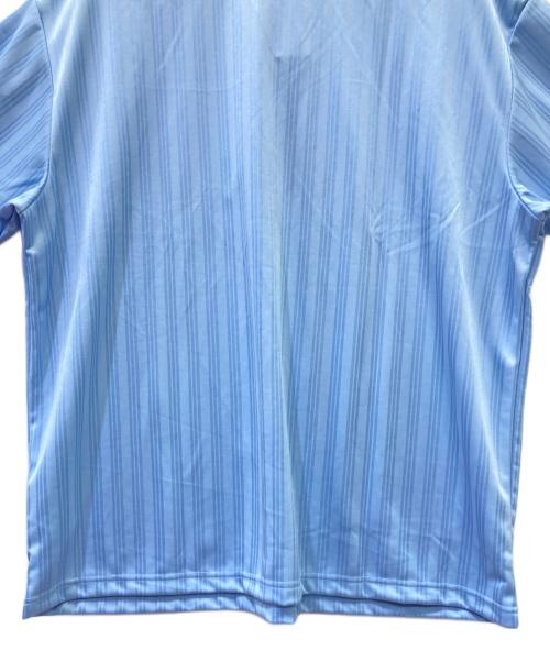 adidas（アディダス）adidas (アディダス) 半袖カットソー スカイブルー サイズ:２XL 未使用品の古着・服飾アイテム