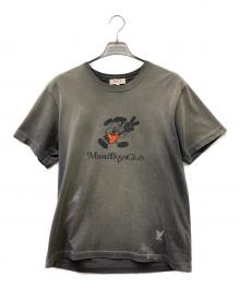masu×VERDY WASTED VICK（エムエーエスユー）の古着「Tシャツ」｜グレー