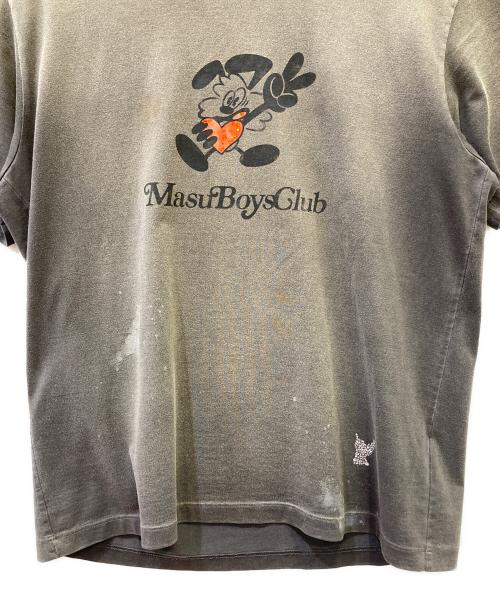 masu（エムエーエスユー）masu (エムエーエスユー) VERDY WASTED VICK Tシャツ グレー サイズ:48の古着・服飾アイテム