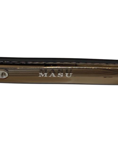 masu（エムエーエスユー）MASU (エムエーエスユー) BLANK (ブランク) 眼鏡 ブラウンの古着・服飾アイテム