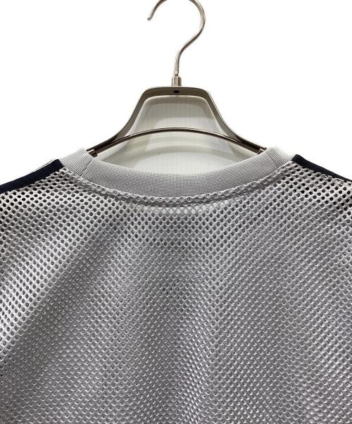 adidas（アディダス）adidas (アディダス) メッシュスウェット ライトグレー サイズ:FREEの古着・服飾アイテム