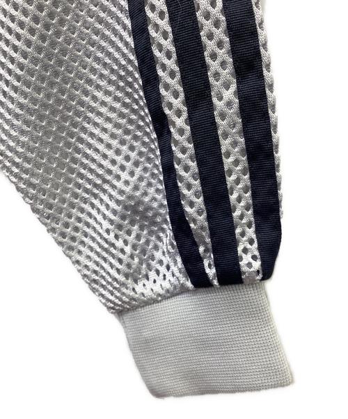 adidas（アディダス）adidas (アディダス) メッシュスウェット ライトグレー サイズ:FREEの古着・服飾アイテム