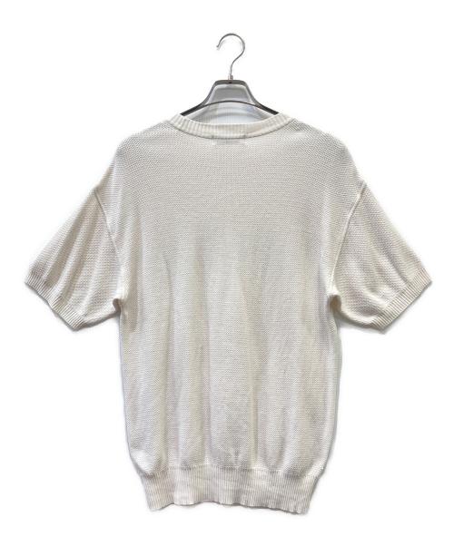 santa fe（サンタフェ）santa fe (サンタフェ) 薄手ニット アイボリー サイズ:SIZE46の古着・服飾アイテム