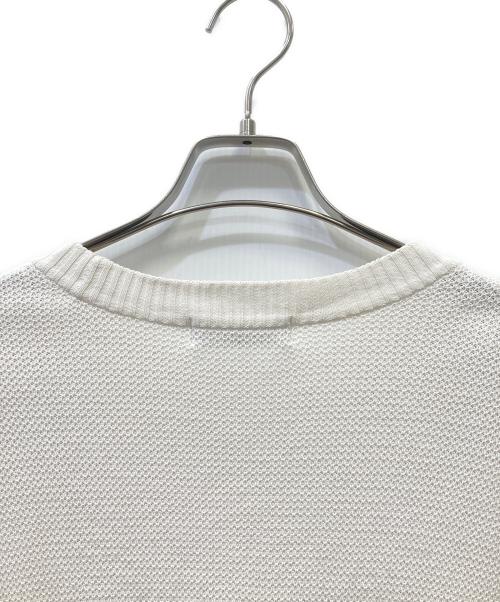 santa fe（サンタフェ）santa fe (サンタフェ) 薄手ニット アイボリー サイズ:SIZE46の古着・服飾アイテム