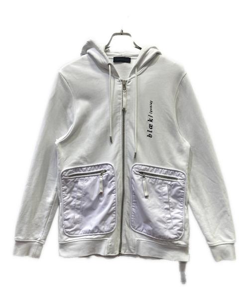 DIESEL Black Gold（ディーゼル ブラック ゴールド）DIESEL BLACK GOLD (ディーゼル ブラック ゴールド) ジップパーカー ホワイト サイズ:SIZE Sの古着・服飾アイテム