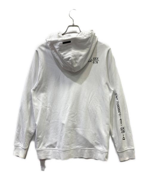 DIESEL Black Gold（ディーゼル ブラック ゴールド）DIESEL BLACK GOLD (ディーゼル ブラック ゴールド) ジップパーカー ホワイト サイズ:SIZE Sの古着・服飾アイテム