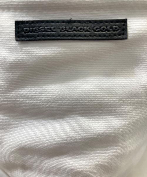 DIESEL Black Gold（ディーゼル ブラック ゴールド）DIESEL BLACK GOLD (ディーゼル ブラック ゴールド) ジップパーカー ホワイト サイズ:SIZE Sの古着・服飾アイテム