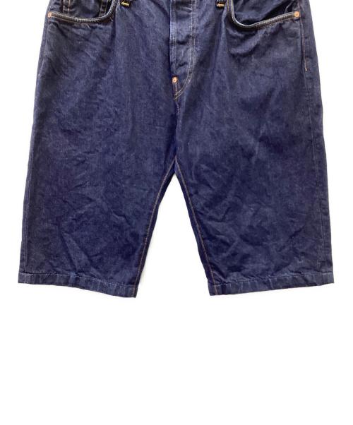 EVISU（エヴィス）EVISU (エヴィス) デニムハーフパンツ インディゴ サイズ:36×35の古着・服飾アイテム