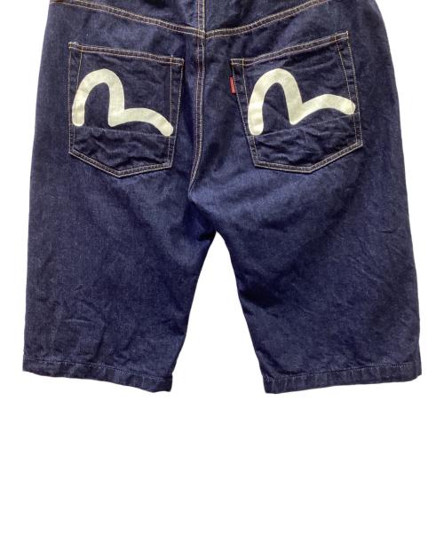 EVISU（エヴィス）EVISU (エヴィス) デニムハーフパンツ インディゴ サイズ:36×35の古着・服飾アイテム
