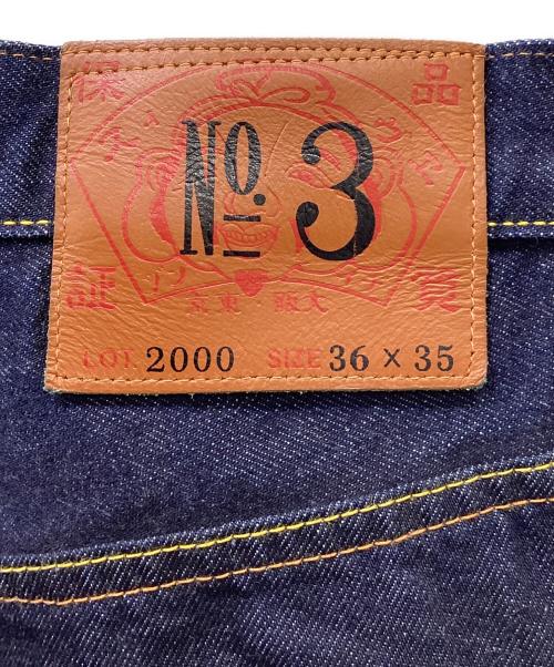 EVISU（エヴィス）EVISU (エヴィス) デニムハーフパンツ インディゴ サイズ:36×35の古着・服飾アイテム
