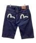 EVISU (エヴィス) デニムハーフパンツ インディゴ サイズ:36×35：11000円
