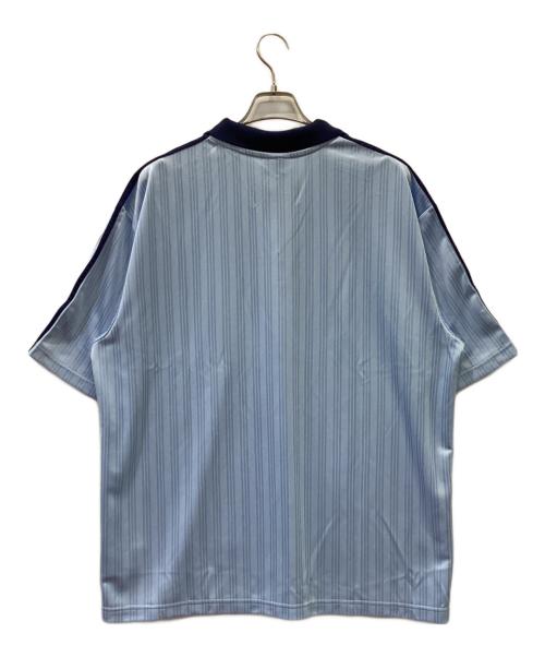 adidas（アディダス）adidas (アディダス) ゲームシャツ スカイブルー サイズ:2XL 未使用品の古着・服飾アイテム