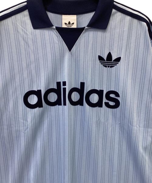 adidas（アディダス）adidas (アディダス) ゲームシャツ スカイブルー サイズ:2XL 未使用品の古着・服飾アイテム