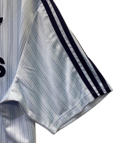 adidas（アディダス）adidas (アディダス) ゲームシャツ スカイブルー サイズ:2XL 未使用品の古着・服飾アイテム