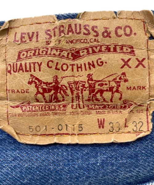 LEVI'S（リーバイス）LEVI'S (リーバイス) デニムパンツ インディゴ サイズ:W33×L32　SIZE83.5㎝の古着・服飾アイテム