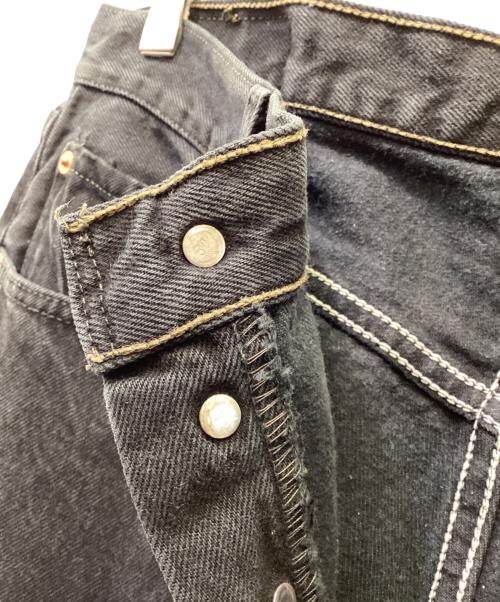 LEVI'S（リーバイス）LEVI'S (リーバイス) ブラックデニム ブラック サイズ:86㎝(W34)の古着・服飾アイテム