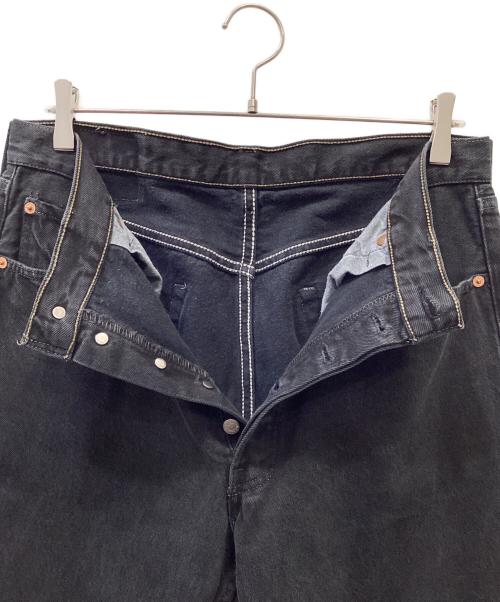 LEVI'S（リーバイス）LEVI'S (リーバイス) ブラックデニム ブラック サイズ:86㎝(W34)の古着・服飾アイテム