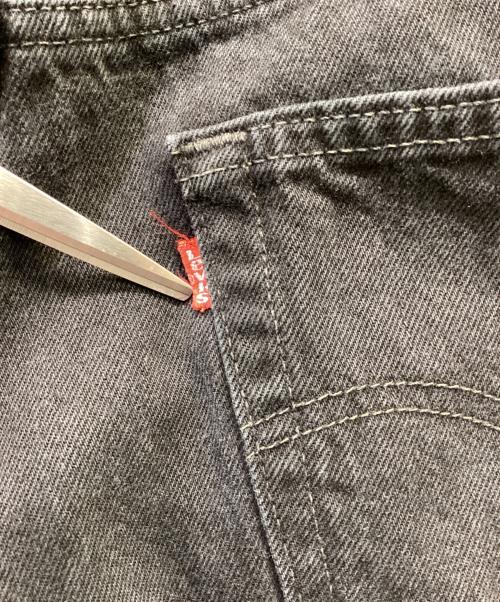 LEVI'S（リーバイス）LEVI'S (リーバイス) ブラックデニム ブラック サイズ:86㎝(W34)の古着・服飾アイテム
