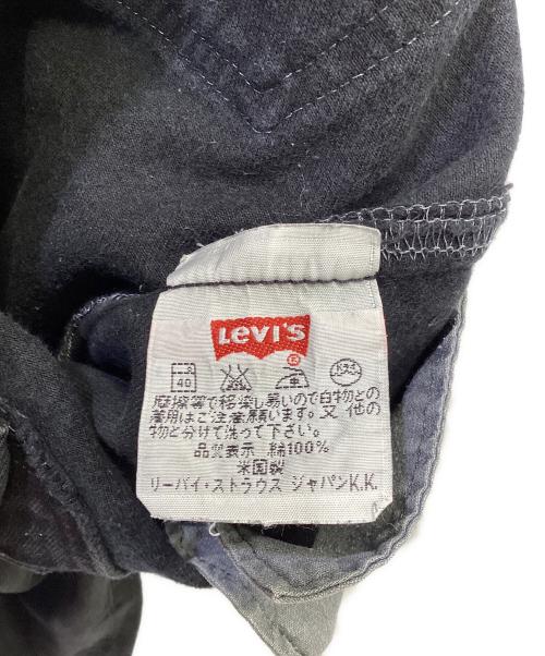 LEVI'S（リーバイス）LEVI'S (リーバイス) ブラックデニム ブラック サイズ:86㎝(W34)の古着・服飾アイテム