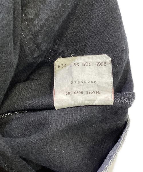 LEVI'S（リーバイス）LEVI'S (リーバイス) ブラックデニム ブラック サイズ:86㎝(W34)の古着・服飾アイテム