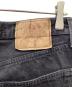 中古・古着 LEVI'S (リーバイス) ブラックデニム ブラック サイズ:86㎝(W34)：7000円