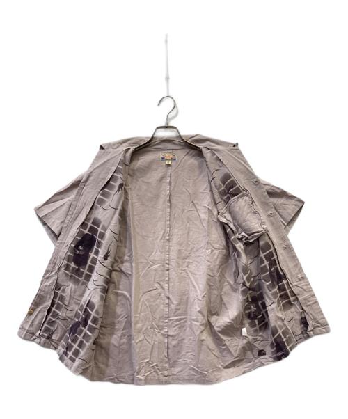 Dry Bones（ドライボーンズ）Dry Bones (ドライボーンズ) 半袖シャツ ブラウン サイズ:Ｍの古着・服飾アイテム