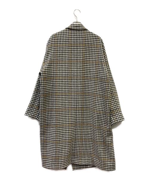 Adam et Rope（アダム エ ロペ）Adam et Rope (アダム エ ロペ) コート ブラック×ベージュ サイズ:Freeの古着・服飾アイテム