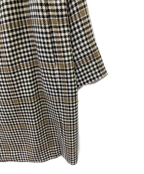 Adam et Rope（アダム エ ロペ）Adam et Rope (アダム エ ロペ) コート ブラック×ベージュ サイズ:Freeの古着・服飾アイテム