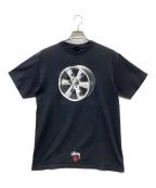 stussyステューシー）の古着「半袖カットソー」｜ブラック