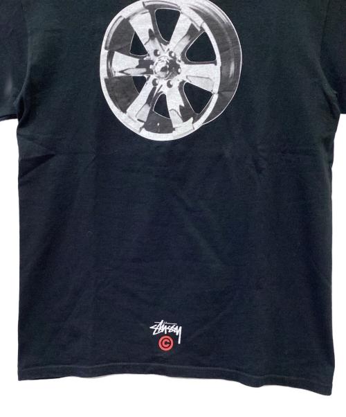 stussy（ステューシー）stussy (ステューシー) 半袖カットソー ブラック サイズ:Mの古着・服飾アイテム