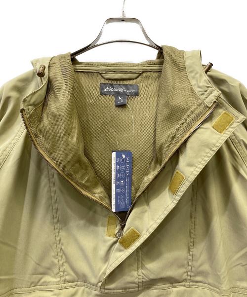 Eddie Bauer（エディーバウアー）Eddie Bauer (エディーバウアー) アノラックパーカー ベージュ サイズ:SIZE XLの古着・服飾アイテム