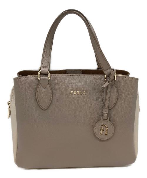 FURLA（フルラ）FURLA (フルラ) 2WAYバッグ グレーの古着・服飾アイテム
