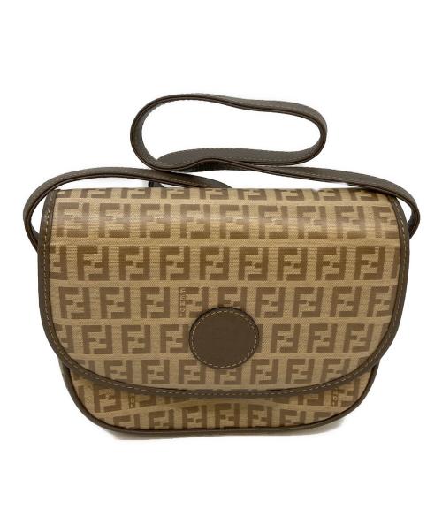 FENDI（フェンディ）FENDI (フェンディ) ショルダーバッグ ブラウンの古着・服飾アイテム