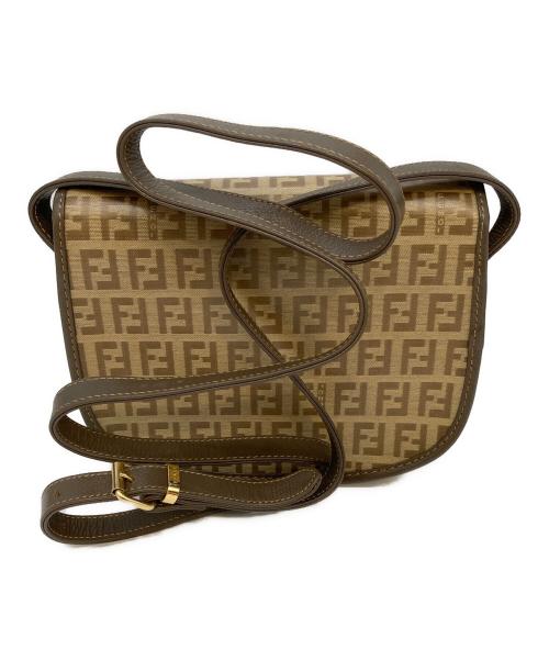 FENDI（フェンディ）FENDI (フェンディ) ショルダーバッグ ブラウンの古着・服飾アイテム
