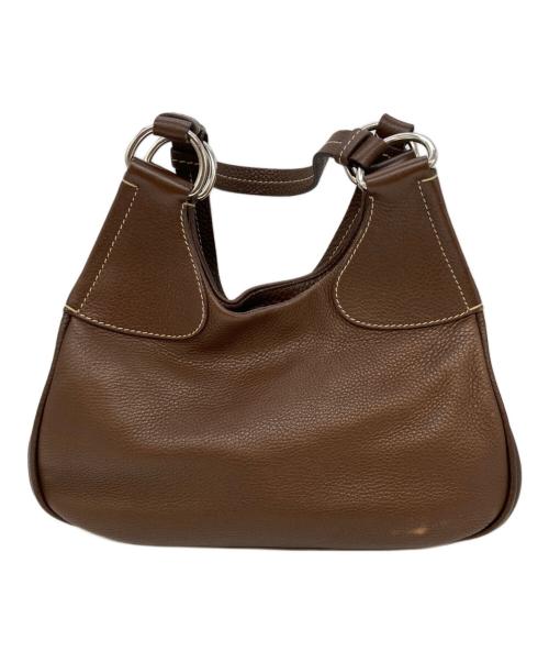 PRADA（プラダ）PRADA (プラダ) ハンドバッグ ブラウンの古着・服飾アイテム