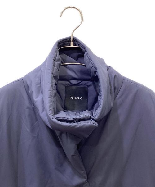 N.O.R.C（ノーク）N.O.R.C (ノーク) 中綿ロングコート ネイビー サイズ:SIZE 1の古着・服飾アイテム
