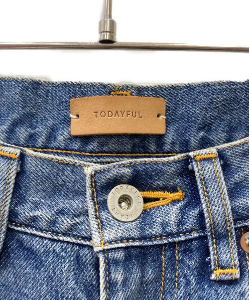 TODAYFUL（トゥデイフル）TODAYFUL (トゥデイフル) デニムパンツ インディゴ サイズ:SIZE 63.5cm(W 25)の古着・服飾アイテム