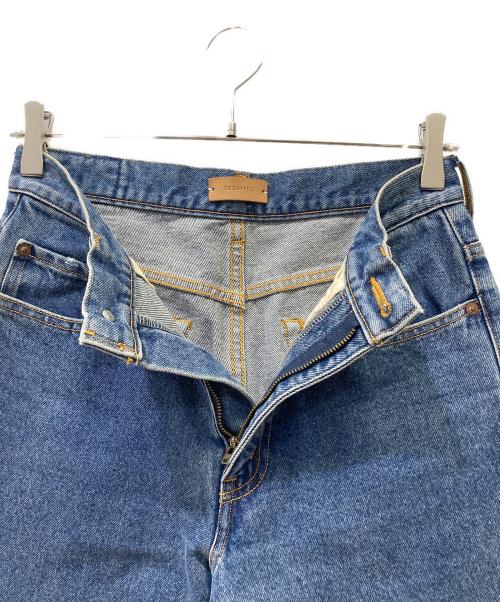 TODAYFUL（トゥデイフル）TODAYFUL (トゥデイフル) デニムパンツ インディゴ サイズ:SIZE 63.5cm(W 25)の古着・服飾アイテム