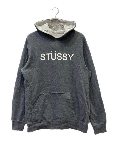 stussy（ステューシー）stussy (ステューシー) リバーシブルパーカー グレー サイズ:XLの古着・服飾アイテム