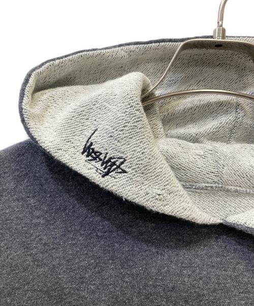 stussy（ステューシー）stussy (ステューシー) リバーシブルパーカー グレー サイズ:XLの古着・服飾アイテム